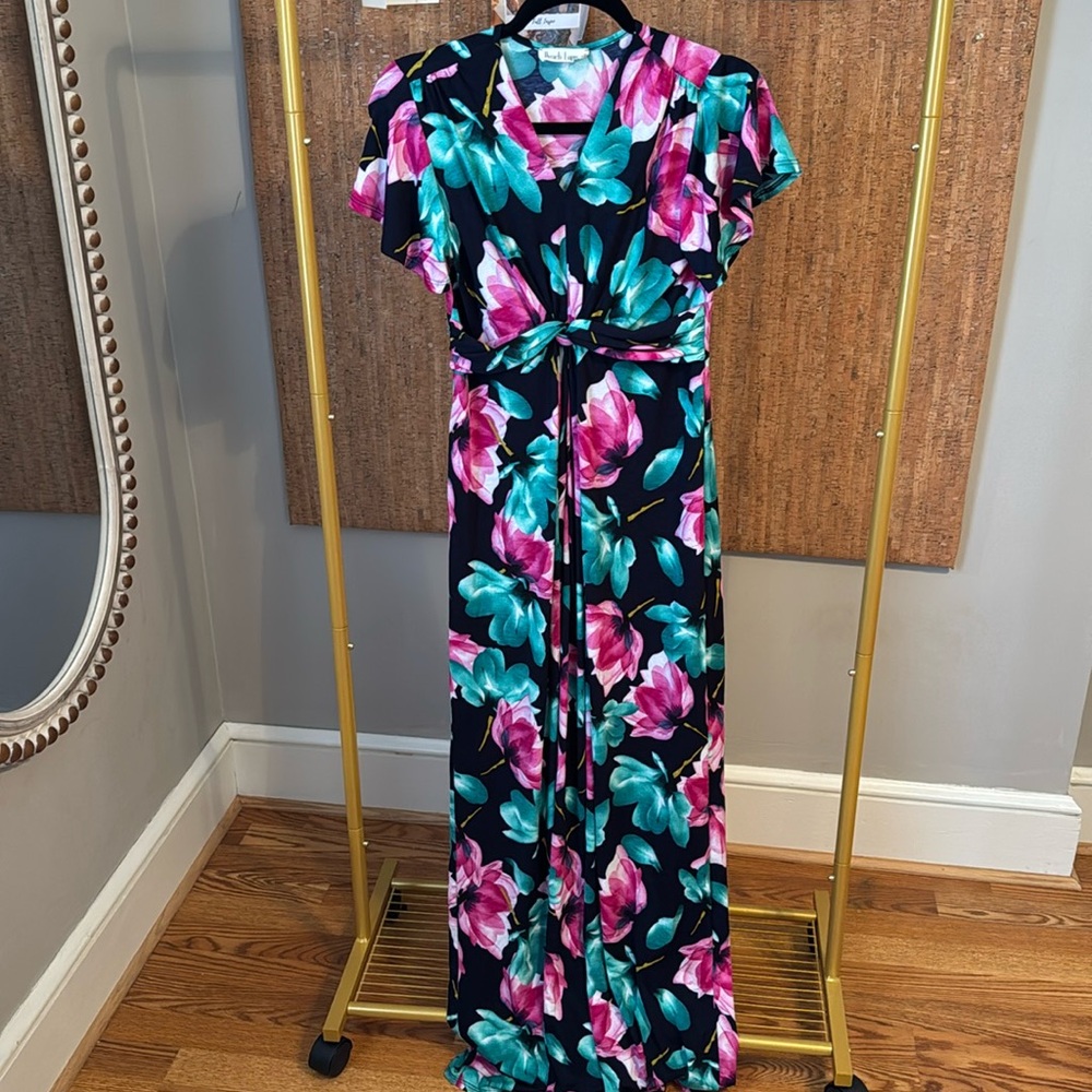 Floral maxi dress